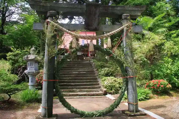 隠津島神社の鳥居
