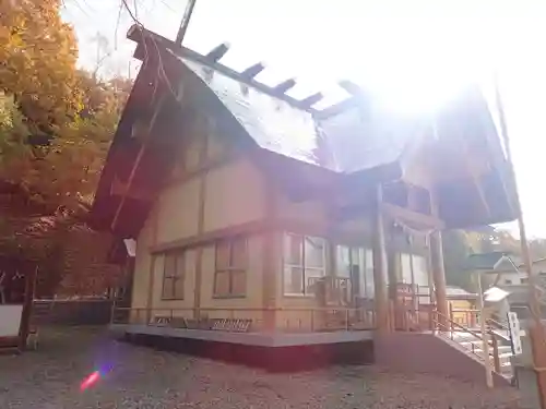 浦幌神社・乳神神社の本殿