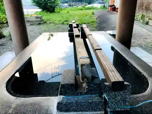 落立神社の手水