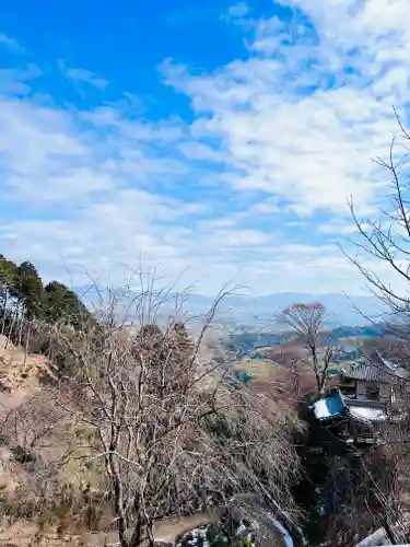 善峯寺の景色