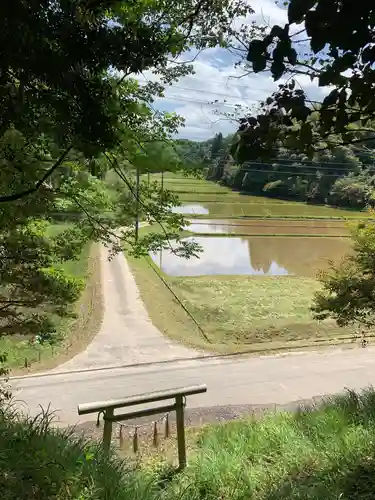 熊野神社の鳥居