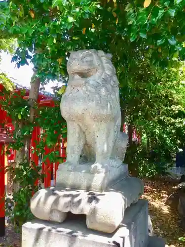 伊奴神社の狛犬