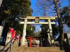 永福稲荷神社の鳥居