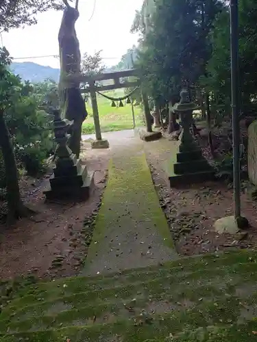 出雲神社の鳥居