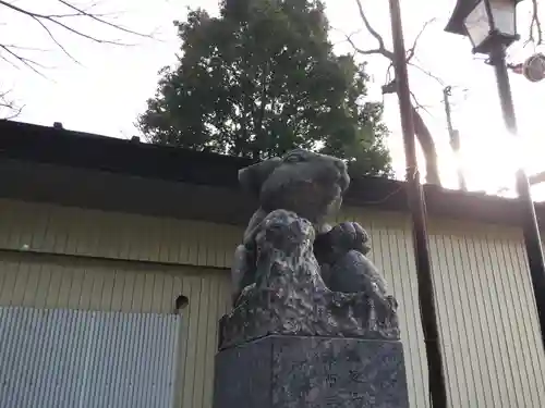 調神社の狛犬