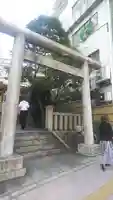 飯倉熊野神社の鳥居