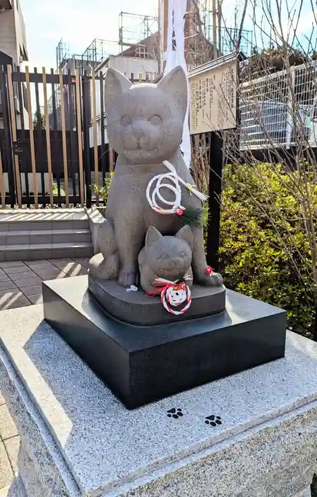 駒込妙義神社の狛犬