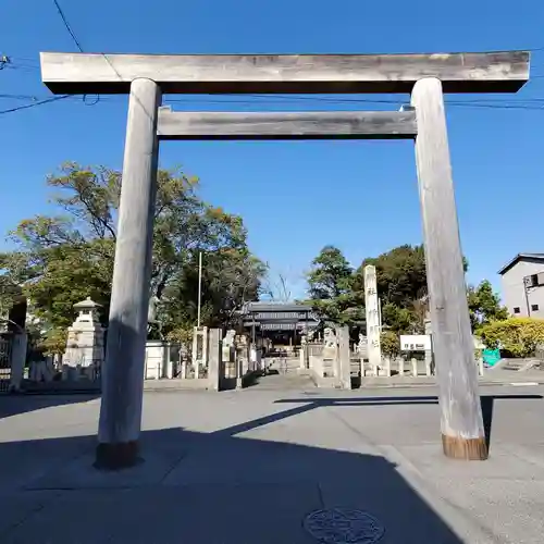 赤須賀神明社の鳥居