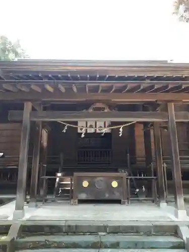 忍　諏訪神社・東照宮　の本殿