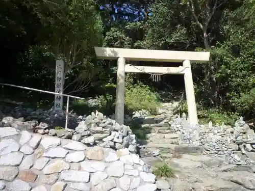 伊射波神社の鳥居