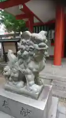 泥江縣神社の狛犬