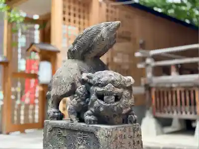北海道神宮頓宮の狛犬