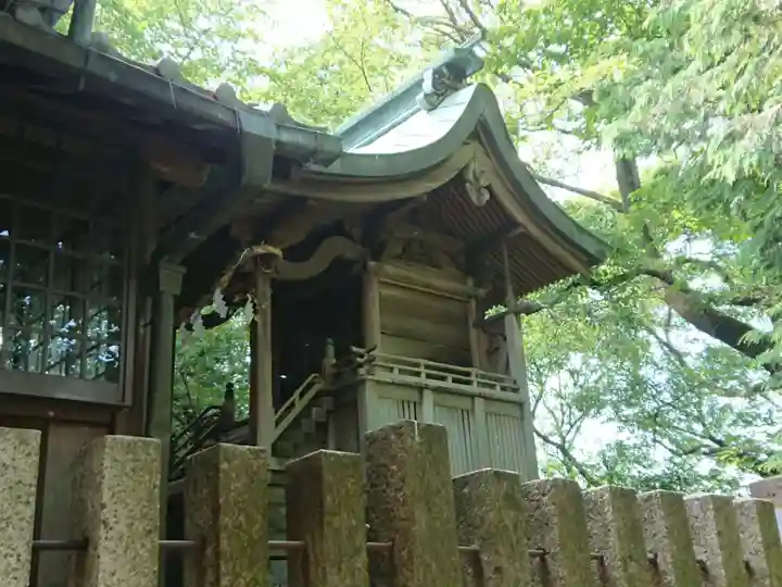 日吉神社の本殿・本堂