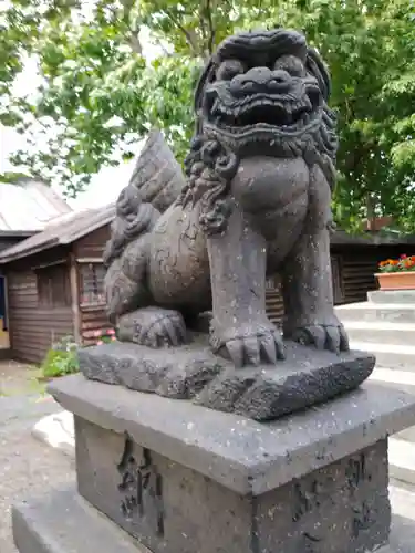 札幌諏訪神社の狛犬