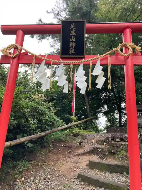 唐澤山神社の鳥居