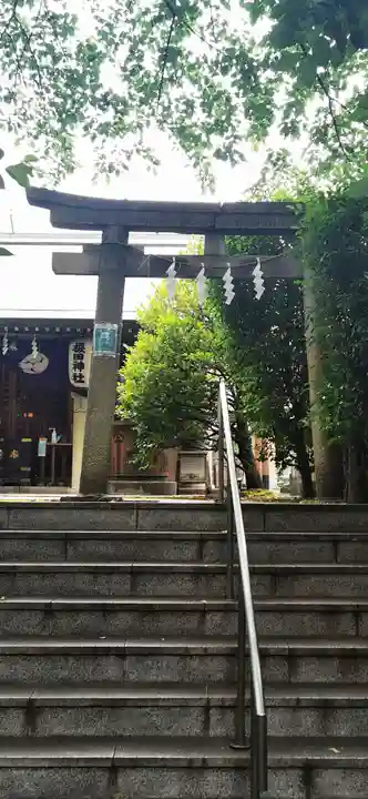 櫻田神社の鳥居