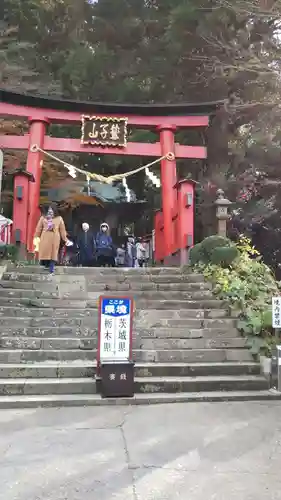 鷲子山上神社の鳥居