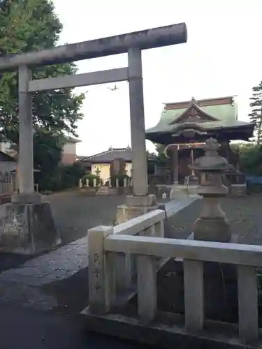 日吉神社の鳥居