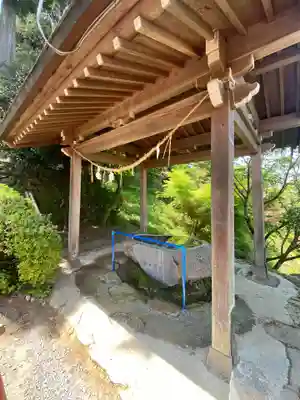 浮羽稲荷神社の手水舎