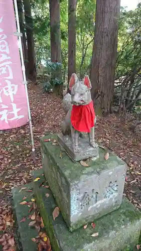 おさん稲荷神社の狛犬