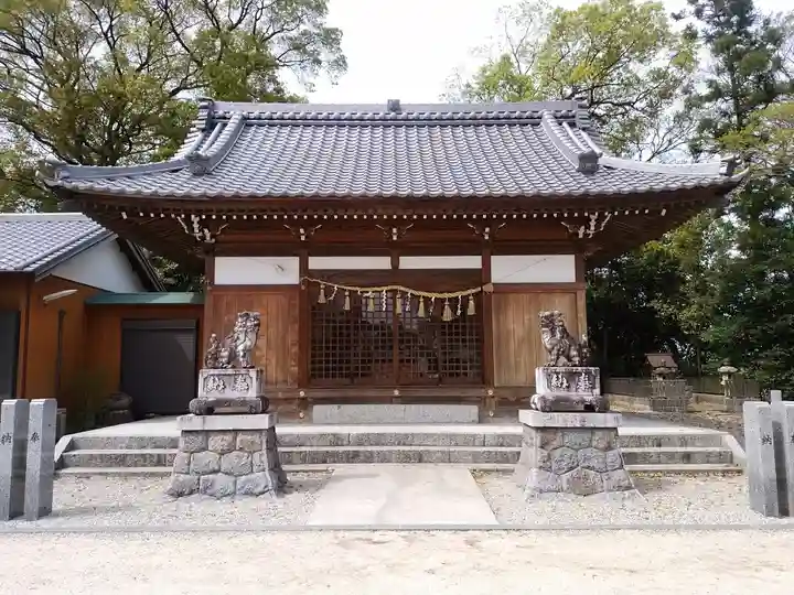 神明社(岩滑新田神明社)の本殿・本堂