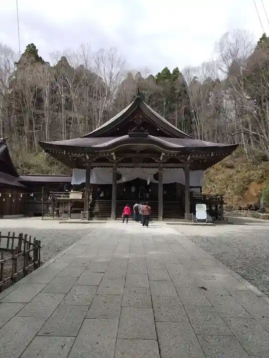 戸隠神社中社の本殿・本堂