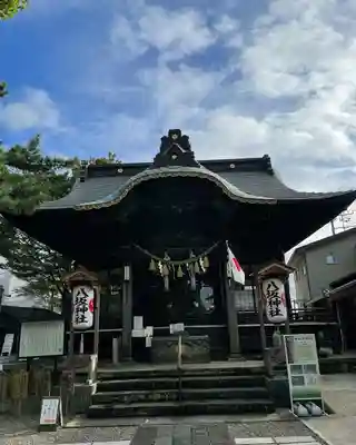 取手八坂神社の本殿・本堂