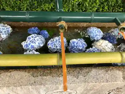 伊和志津神社の手水舎