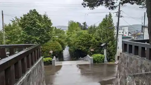 北見神社の景色