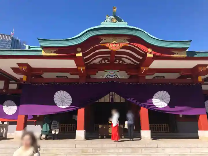 日枝神社の本殿・本堂