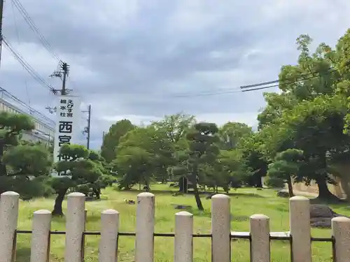 西宮神社の庭園