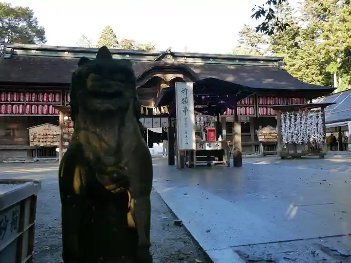 大崎八幡宮の狛犬