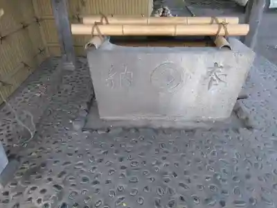 松榮神社の手水舎