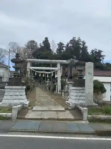 鹿嶋神社の鳥居