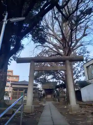 馬込天祖神社の鳥居