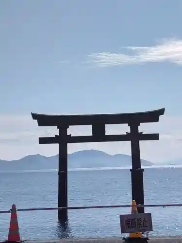 白鬚神社の鳥居