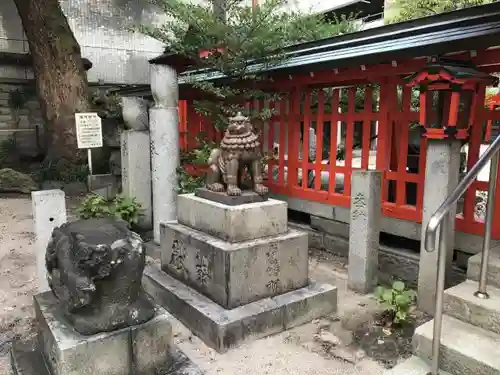 水鏡天満宮の狛犬