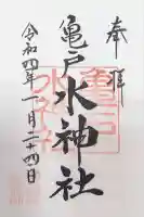 亀戸水神社(東京都)