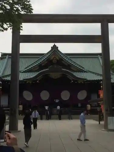 靖國神社の鳥居