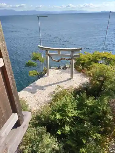 竹生島神社（都久夫須麻神社）の鳥居