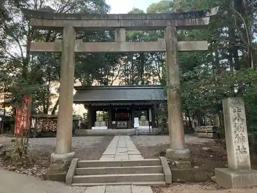 常磐神社の鳥居