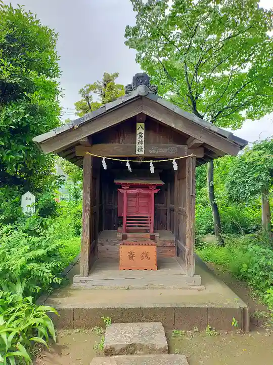 長宮氷川神社の末社・摂社
