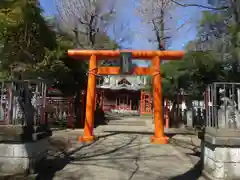 村富神社の鳥居