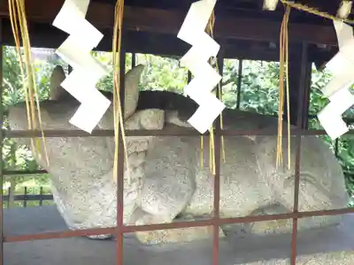 菅大臣神社の狛犬