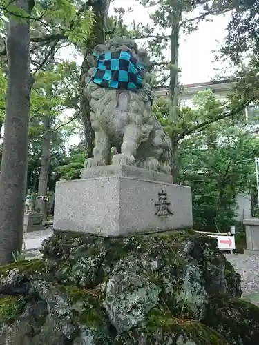 菟橋神社の狛犬