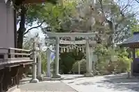 多摩川浅間神社の鳥居