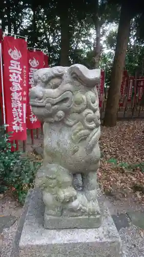 尾津神社の狛犬