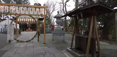 星川杉山神社の手水舎