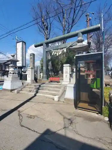 上野総社神社の鳥居