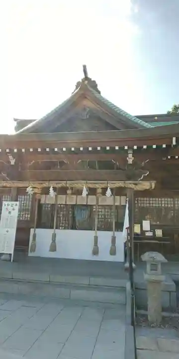 岡田神社の本殿・本堂